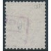 SWITZERLAND - 1882 100c blue Postage Due, granite paper, inverted frame, used – Zumstein # P13K