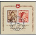 SWITZERLAND - 1941 Pro Juventute M/S, used – Michel # Block 6