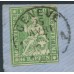 SWITZERLAND - 1860 40Rp green Helvetia, used on cover – Zumstein # 26G