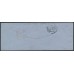 SWITZERLAND - 1860 40Rp green Helvetia, used on cover – Zumstein # 26G