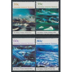 AUSTRALIA / AAT - 1989 Antarctic Landscape Paintings set of 4, MNH – SG # 84-87