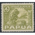 PAPUA - 1932 4d olive-green Mother & Child, MNH – SG # 135