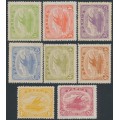 PAPUA / BNG - 1911 ½d to 2/6 Lakatois set of 8, MH – SG # 84-91