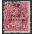 AUSTRALIA / NWPI - 1919 1d red KGV (G33), 'secret mark' [VII/1], used – SG # 103ac