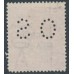 AUSTRALIA / NWPI - 1918 1d rosine KGV (G68), perforated OS, used – SG # O16