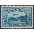NEW GUINEA - 1939 3d blue Bulolo Goldfields airmail, MH – SG # 216