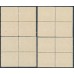 NAURU - 1935 1½d to 1/- KGV Silver Jubilee set of 4 in blocks of 4, MNH – SG # 40-43