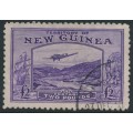 NEW GUINEA - 1935 £2 bright violet Bulolo Goldfields, used – SG # 204
