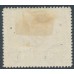 PAPUA / BNG - 1901 6d black/myrtle-green Lakatoi, horizontal rosettes watermark, MH – SG # 6