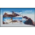 AUSTRALIA / AAT - 2013 Mountains M/S, MNH – SG # MS228