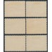 PAPUA - 1939 Natives Poling Rafts set of 6, MH – SG # 163-168